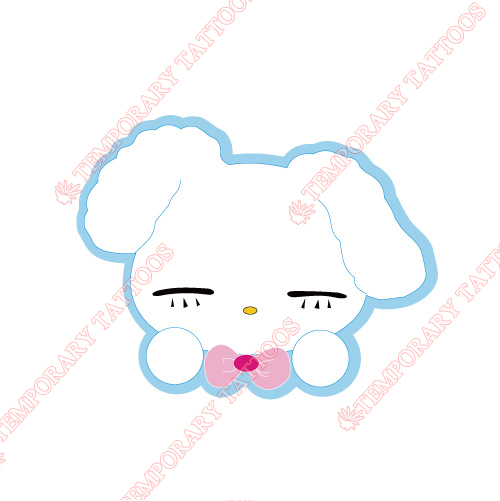 Rabbit Customize Temporary Tattoos Stickers NO.8952